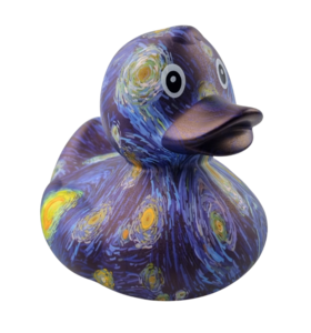 Badeend Starry Night - Van Gogh - 15cm