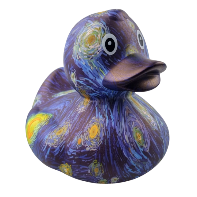Duck Starry Night van Gogh - 15cm