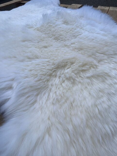 Sheepskins brown/white/icelandic