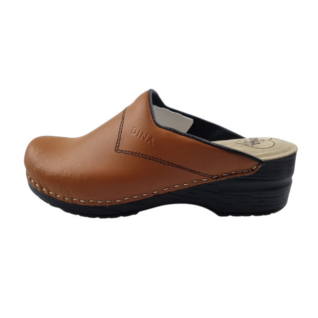 Werkklompen - Thuisklompen - Dina - Cognac
