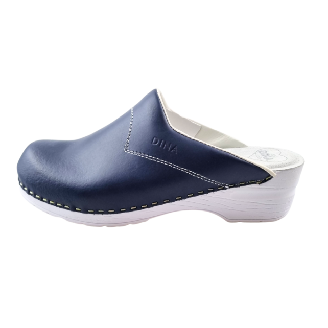 Medical clogs - care clogs - Dina - Navy blue