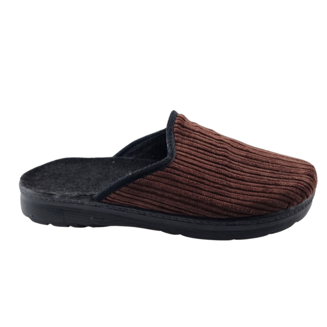 Instapper heren maat 41 t/m 46 - kleur Bruin corduroy