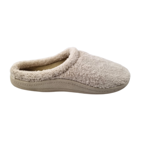 Women's slip-on shoes beige – wonderfully soft with a firm sole
