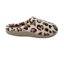 Women's slip-on shoes beige panther hearts – wonderfully soft with a firm sole