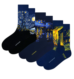 van gogh starry night - set van drie paar