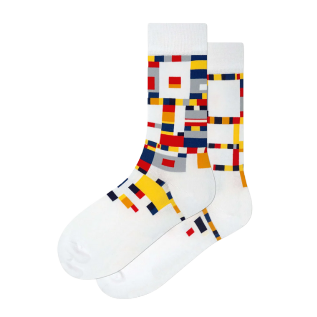 Piet Mondriaan socks -  set of three pair