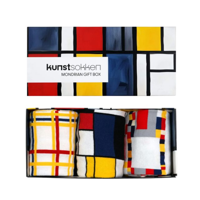 Piet Mondriaan - set van drie paar