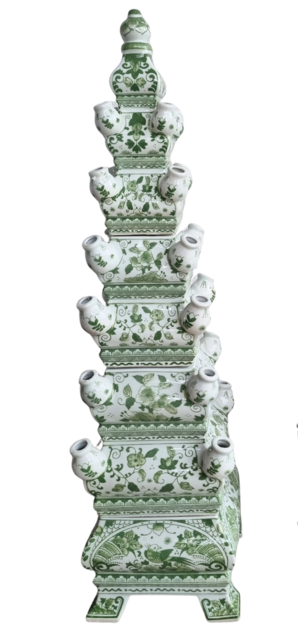 Pyramid Vase for tulips - 85cm high (available in 3 colours)