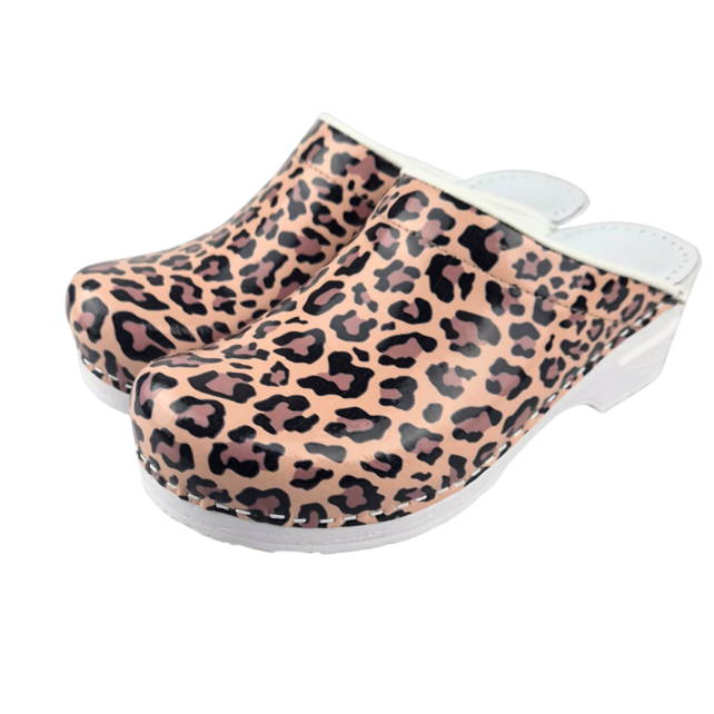 Medische klompen - Dina - Leopard Skin