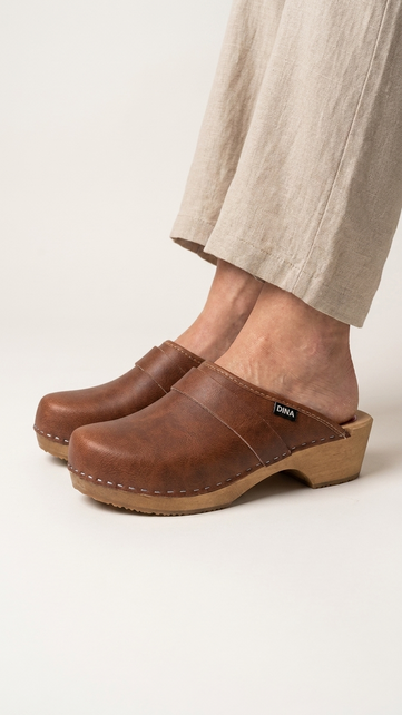 Zweedse klompen - Klassiek bruin - Unisex