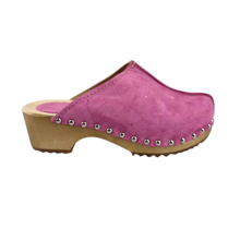 Dina Lykke Clog - suede edition - Pink