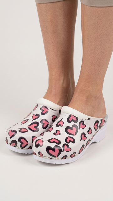 Medische klompen - zorgklompen - Dina - Hearts