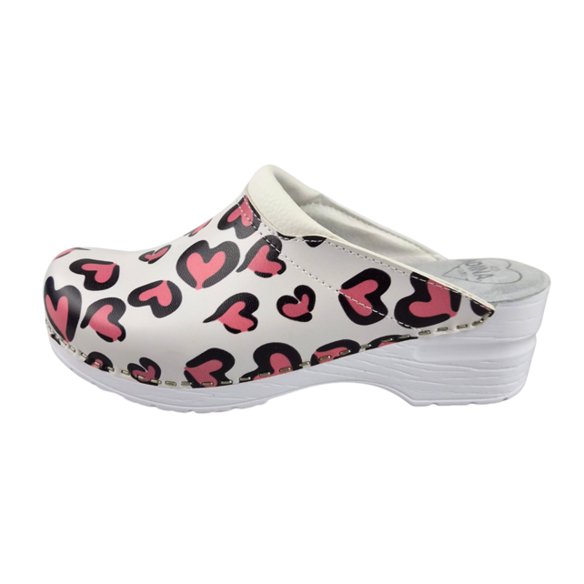 Medical clogs - care clogs - Dina - Hearts