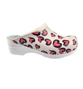 Medical clogs - care clogs - Dina - Hearts