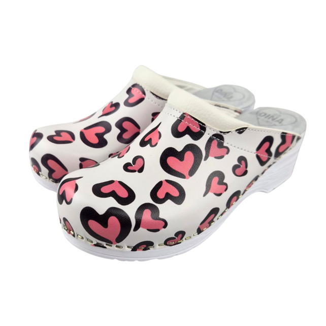 Medische klompen - zorgklompen - Dina - Hearts