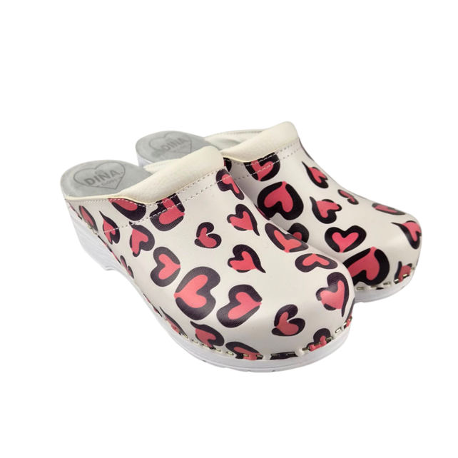 Medische klompen - zorgklompen - Dina - Hearts