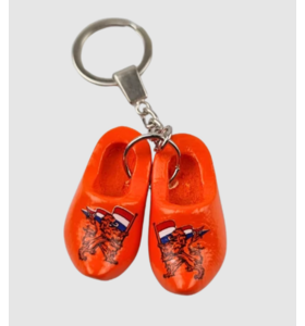 Keyhanger double orange lion