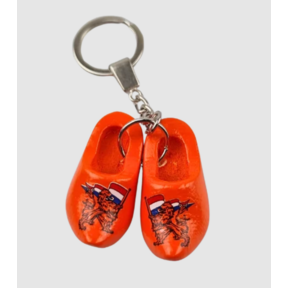 Keyhanger double orange lion