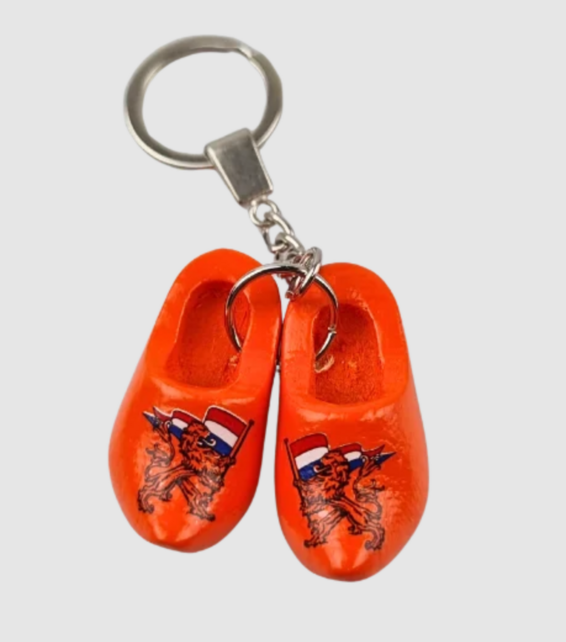 Keyhanger double orange lion