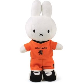 Nijntje voetballer oranje - 24cm knuffel