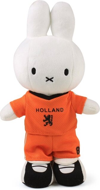 Miffy football player orange - 24cm plush