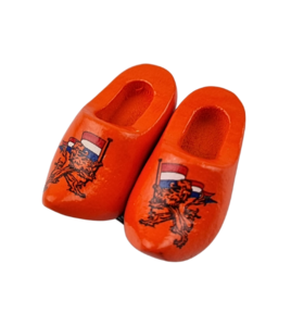 klompmagneet 4cm Oranje leeuw
