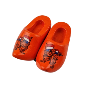 klompmagneet 4cm Oranje leeuw