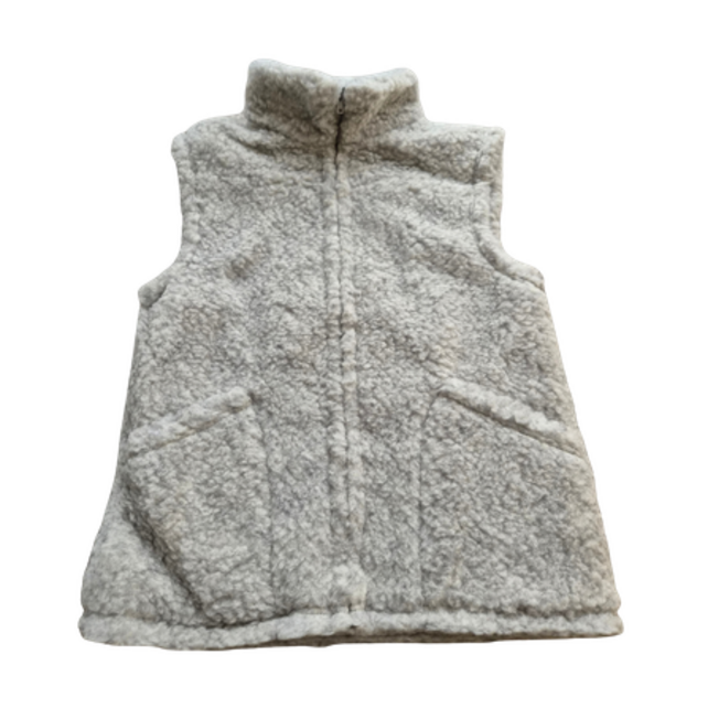 Bodywarmer 100% wool light grey