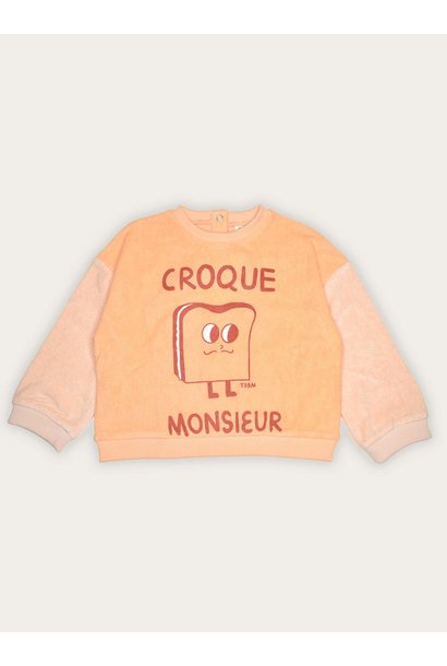 BENJAMINE Baby sweater- croque monsieur