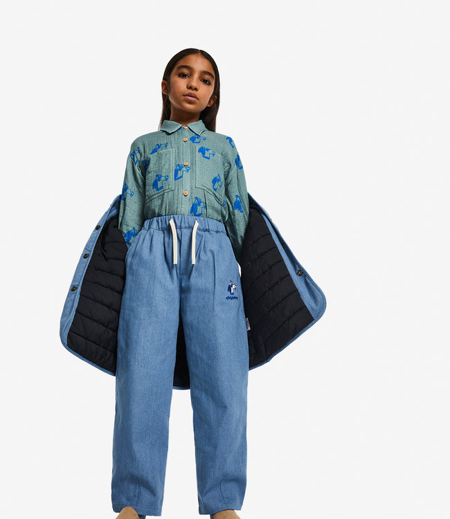 Maison Tadaboum Speels hemd voor zowel jongens als meisjes met toffe print