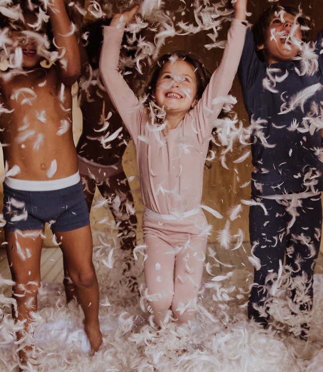 Little Hedonist Pyjama Shadow Gray