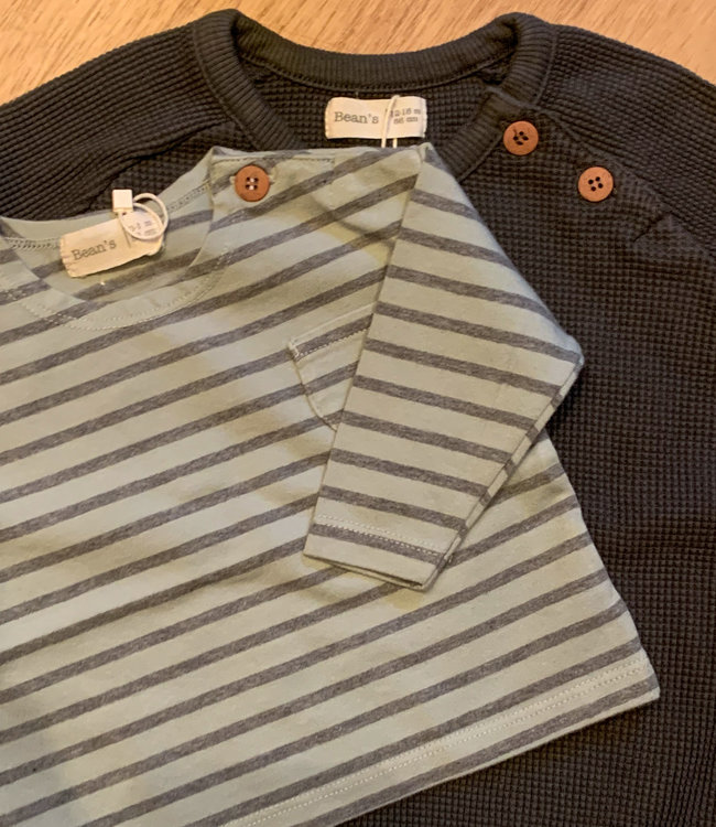 Bean's Barcelona Leuke sweater in zachte wafelkatoen