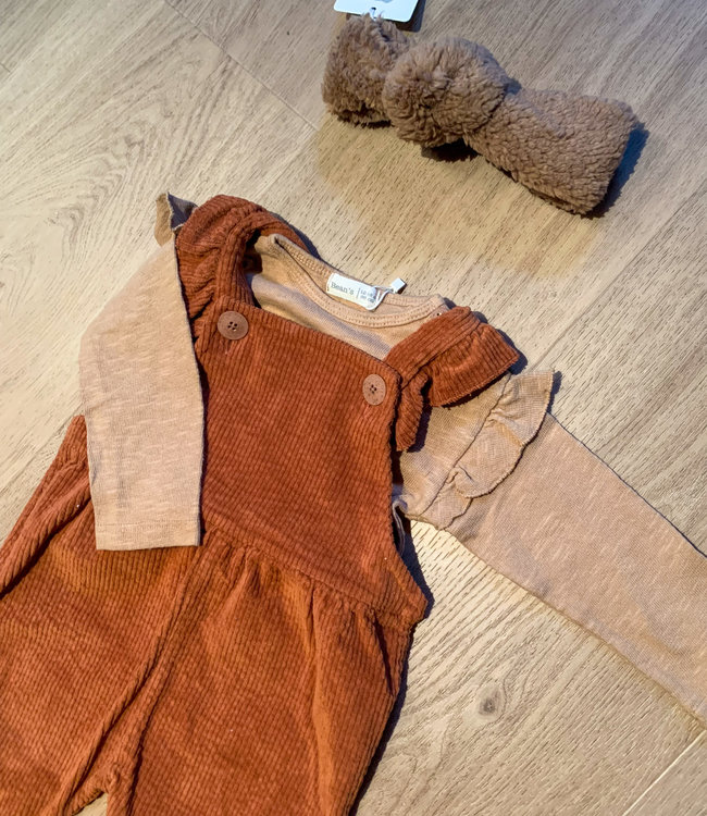 Bean's Barcelona Zachte katoenen shirt en speelse frulletjes