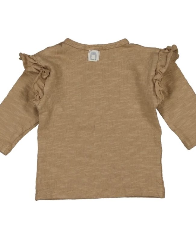 Bean's Barcelona Zachte katoenen shirt en speelse frulletjes