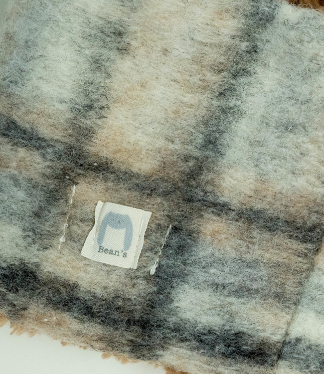 Bean's Barcelona Neckwarmer Wool & Polar wallnut