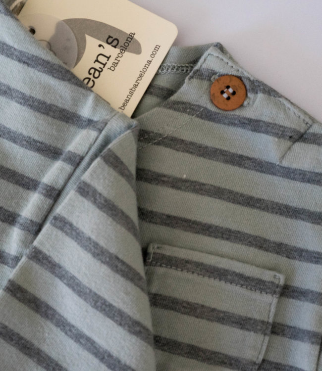 Bean's Barcelona Gestreepte shirt met lange mouwen