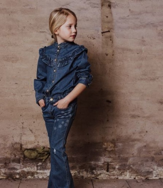 Little Hedonist Flared denim Jeans