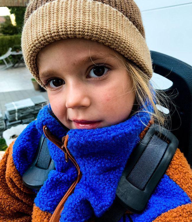 Maison Tadaboum Colorblock fleece vest voor kinderen