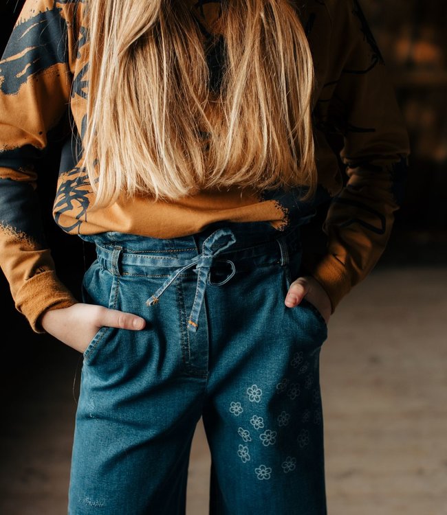 Little Hedonist Flared denim Jeans