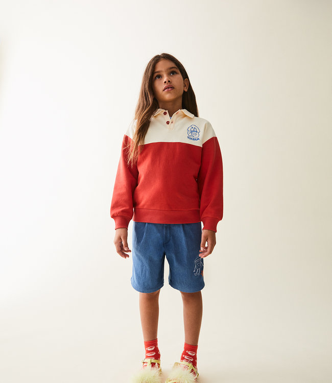 Maison Tadaboum Leuke trui met kraagje