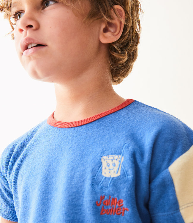 Maison Tadaboum T-shirt in eenzachte spons