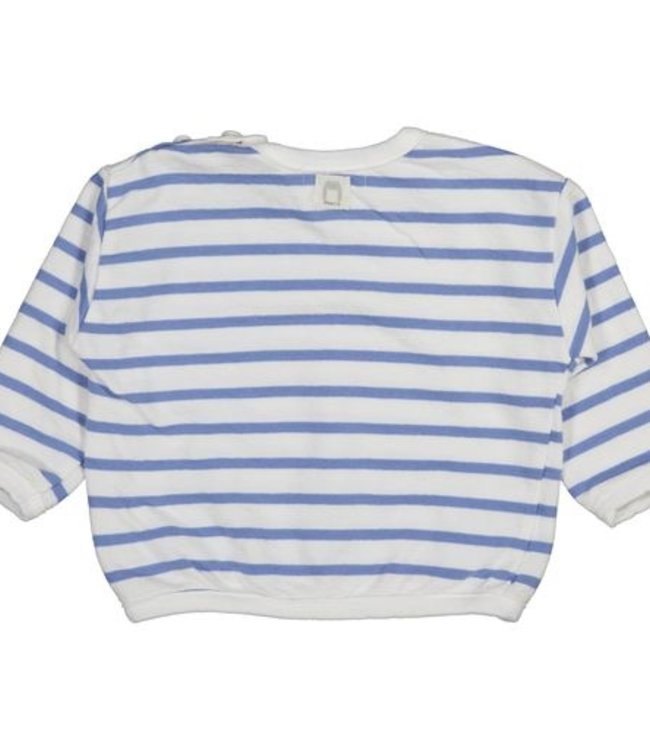 Bean's Barcelona Zomerse sweater met blauwe streepjes