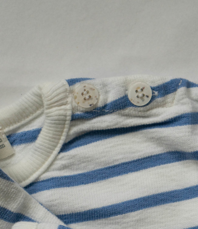 Bean's Barcelona Zomerse sweater met blauwe streepjes
