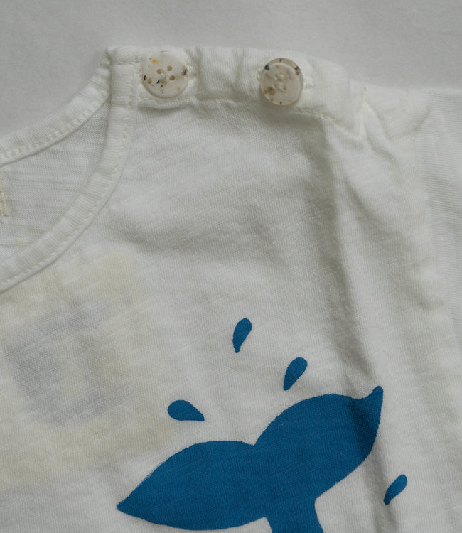 Bean's Barcelona T-shirt met walvisprint