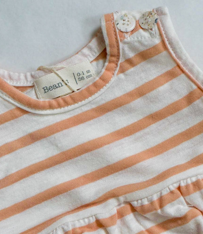 Bean's Barcelona Shell rompertje apricot