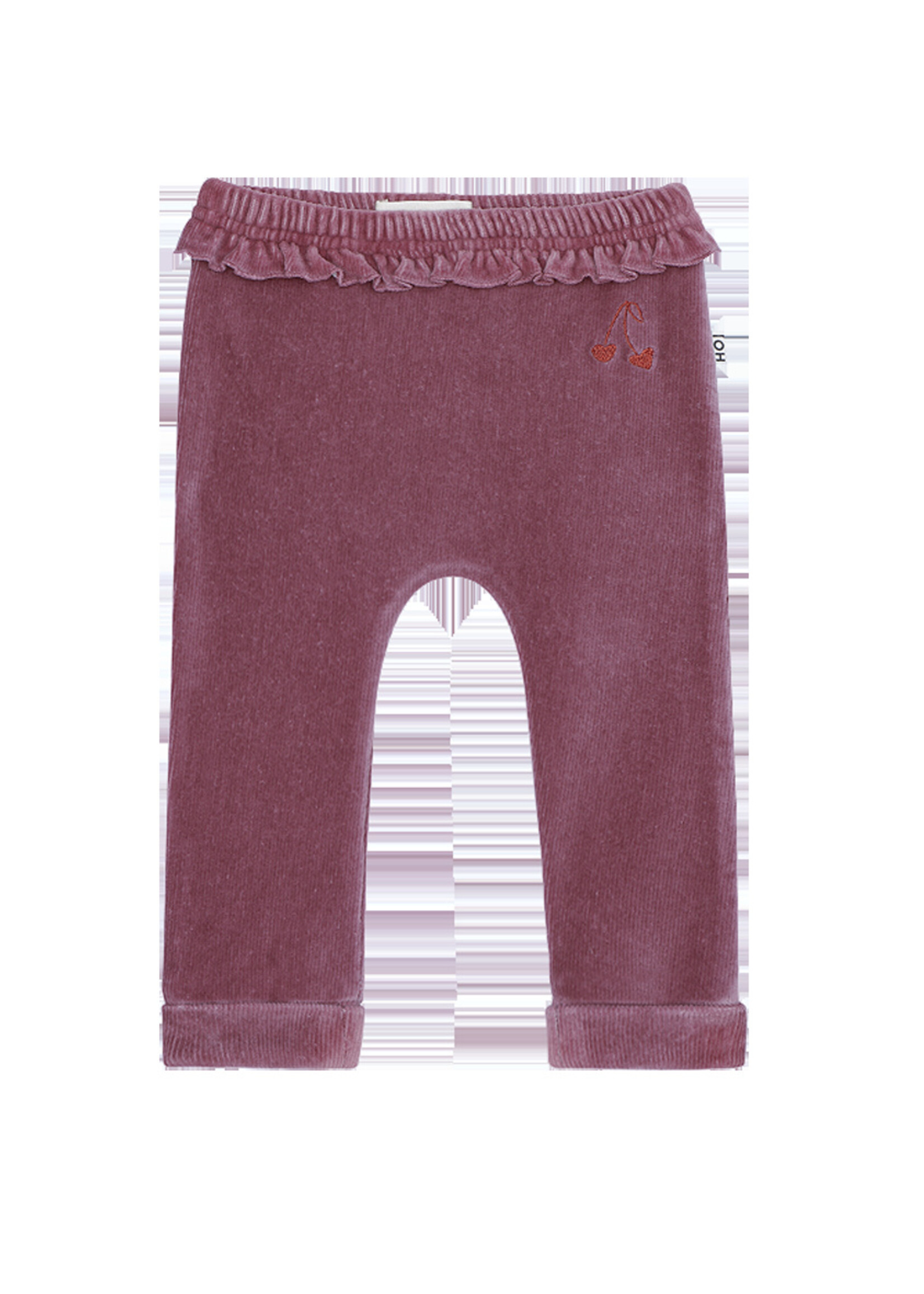 House Of Jamie Zachte legging in een mooie roze velours