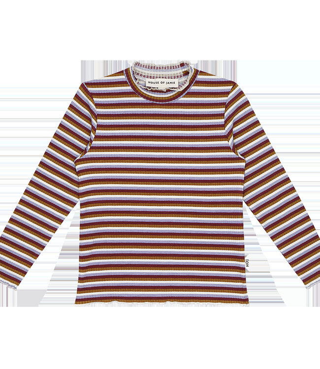 House Of Jamie Gestreepte t-shirt met lange mouwen