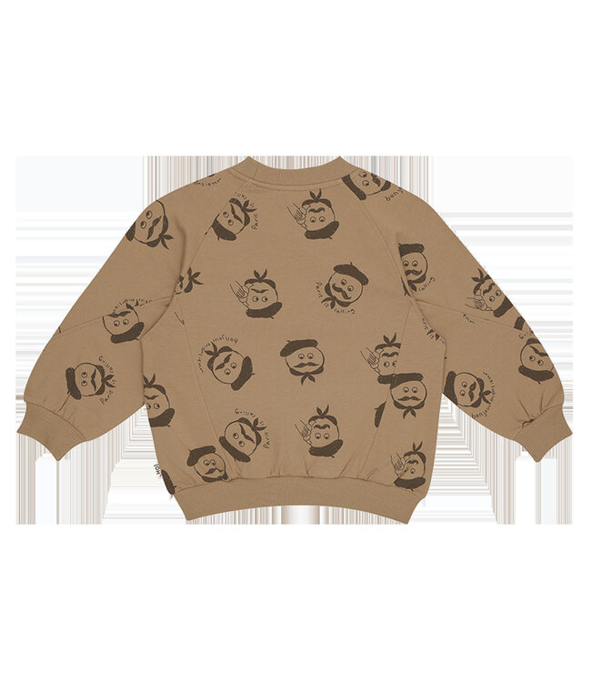 House Of Jamie Toffe sweater met leuke print