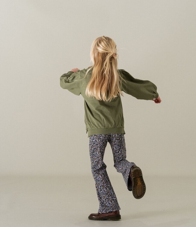 House Of Jamie Flared Pants met bloemenmotief