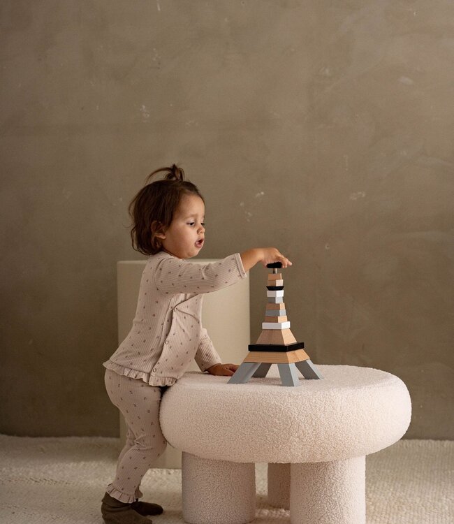 House Of Jamie Enveloppe shirt met leuk bloemmotief